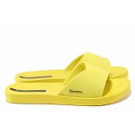 Жълти дамски чехли, pvc материя - всекидневни обувки за лятото N 100018567