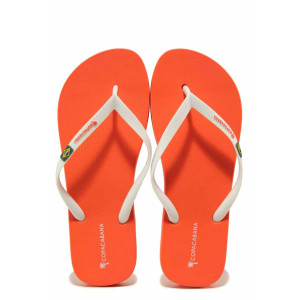 Червени дамски чехли, pvc материя - всекидневни обувки за лятото N 100018572