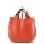 Червена дамска чанта, здрава еко-кожа - удобство и стил за вашето ежедневие N 100017546
