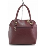 Винена дамска чанта, здрава еко-кожа - удобство и стил за вашето ежедневие N 100017551