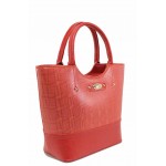 Червена дамска чанта, здрава еко-кожа - удобство и стил за вашето ежедневие N 100017554