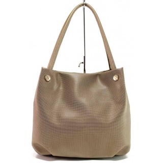 Жълта дамска чанта, здрава еко-кожа - удобство и стил за вашето ежедневие N 100017606