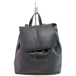 Черна раница, здрава еко-кожа - удобство и стил за вашето ежедневие N 100017612