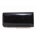Черна дамска чанта, лачена еко кожа - елегантен стил за вашето ежедневие N 100017634