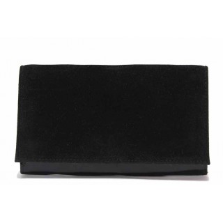 Черна дамска чанта, здрава еко-кожа - елегантен стил за вашето ежедневие N 100017639