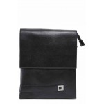 Черна мъжка чанта, естествена кожа - удобство и стил за вашето ежедневие N 100017646