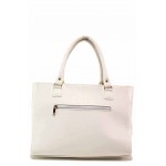 Бяла дамска чанта, здрава еко-кожа - удобство и стил за вашето ежедневие N 100017671