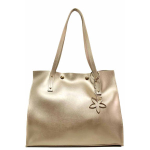 Жълта дамска чанта, здрава еко-кожа - удобство и стил за вашето ежедневие N 100017680