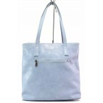 Синя дамска чанта, еко-кожа с крокодилска шарка - удобство и стил за вашето ежедневие N 100017661