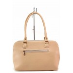Розова дамска чанта, здрава еко-кожа - удобство и стил за вашето ежедневие N 100017662