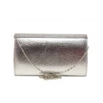 Сребриста дамска чанта, здрава еко-кожа - елегантен стил за вашето ежедневие N 100017642