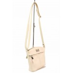 Бежова дамска чанта, здрава еко-кожа - удобство и стил за вашето ежедневие N 100017665