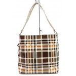 Бежова дамска чанта, лачена еко кожа - удобство и стил за вашето ежедневие N 100017686