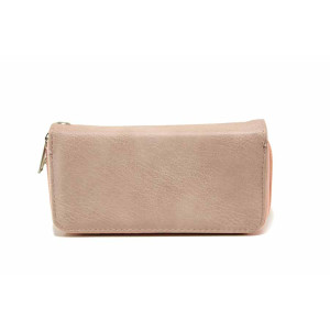 Розово дамско портмоне, здрава еко-кожа -  за вашето ежедневие N 100017717