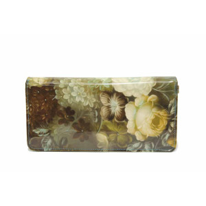 Бежово дамско портмоне, здрава еко-кожа -  за вашето ежедневие N 100017718