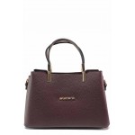 Винена дамска чанта, здрава еко-кожа - елегантен стил за вашето ежедневие N 100018410