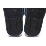 Сиви домашни чехли, текстилна материя - ежедневни обувки за целогодишно ползване N 100018844