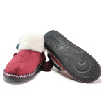 Винени домашни чехли, текстилна материя - всекидневни обувки за есента и зимата N 100019146