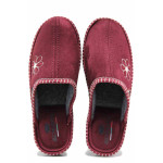 Винени анатомични домашни чехли, текстилна материя - ежедневни обувки за есента и зимата N 100019176