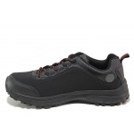 Черни тинейджърски маратонки, текстилна материя - спортни обувки за есента и зимата N 100017994