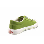 Зелени анатомични тинейджърски маратонки, текстилна материя - спортни обувки за целогодишно ползване N 100019007