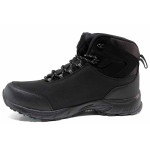 Черни мъжки боти, текстилна материя - всекидневни обувки за есента и зимата N 100019037