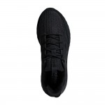 Черни мъжки маратонки, естествена кожа и текстилна материя - спортни обувки за лятото N 100018655