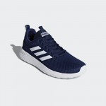 Сини мъжки маратонки, текстилна материя - спортни обувки  N 100017775