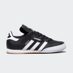 Черни мъжки маратонки, естествена кожа - спортни обувки  N 100017777