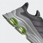 Сиви мъжки маратонки, текстилна материя - спортни обувки  N 100017758