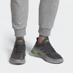 Сиви мъжки маратонки, текстилна материя - спортни обувки  N 100017758