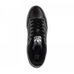 Черни мъжки маратонки, естествена кожа - спортни обувки  N 100017795