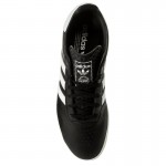 Черни мъжки маратонки, естествена кожа - ежедневни обувки  N 100017797