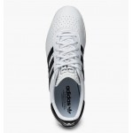 Бели мъжки маратонки, естествена кожа - ежедневни обувки  N 100017798