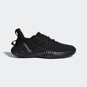 Черни мъжки маратонки, текстилна материя - спортни обувки  N 100017799