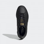 Черни тинейджърски маратонки, здрава еко-кожа - всекидневни обувки  N 100017827