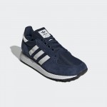 Сини мъжки маратонки, естествен велур - спортни обувки  N 100017828