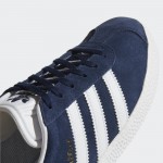 Сини тинейджърски маратонки, естествен велур - спортни обувки  N 100017829
