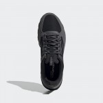 Черни мъжки маратонки, текстилна материя - спортни обувки  N 100017844