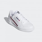 Бели тинейджърски маратонки, естествена кожа - спортни обувки  N 100017845