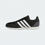 Черни мъжки маратонки, еко-кожа и текстилна материя - спортни обувки  N 100017849