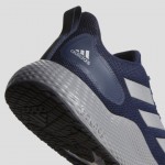Сини мъжки маратонки, текстилна материя - спортни обувки за пролетта и лятото N 100018309