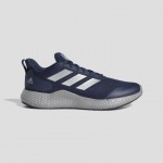 Сини мъжки маратонки, текстилна материя - спортни обувки за пролетта и лятото N 100018309