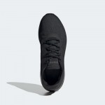 Черни мъжки маратонки, текстилна материя - спортни обувки за лятото N 100018653