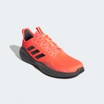 Оранжеви мъжки маратонки, текстилна материя - спортни обувки за лятото N 100018654