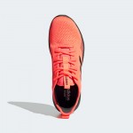 Оранжеви мъжки маратонки, текстилна материя - спортни обувки за лятото N 100018654