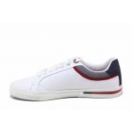 Бели анатомични мъжки спортни обувки, текстилна материя - спортни кецове за пролетта и лятото N 100018182