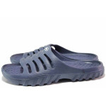 Сини джапанки, pvc материя - всекидневни обувки за пролетта и лятото N 100020050