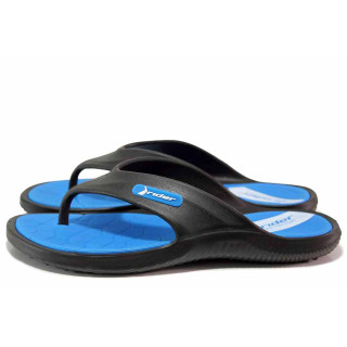 Черни анатомични джапанки, pvc материя - ежедневни обувки за лятото N 100020100