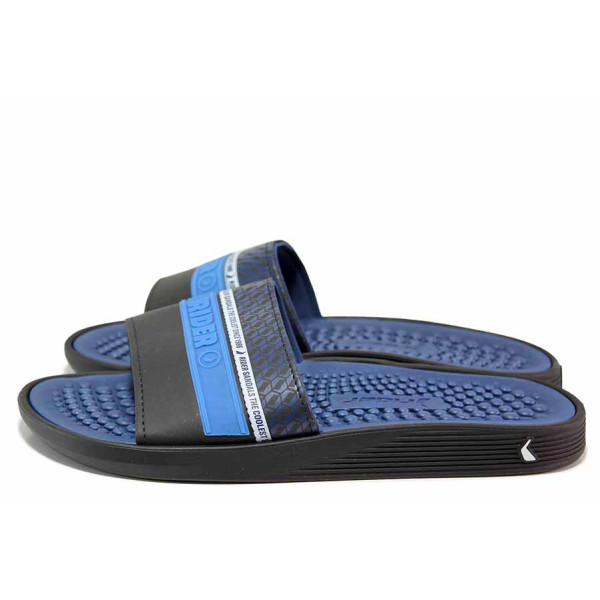 Сини джапанки, pvc материя - всекидневни обувки за лятото N 100020111